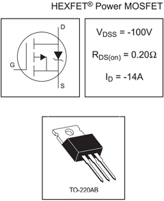 IRF9530N Datasheet PDF Kersemi Electronic Co., Ltd.