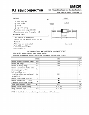 EM520 Datasheet PDF Kwang Myoung I.S. CO.,LTD