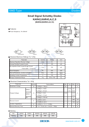 KAR43 Datasheet PDF KEXIN Industrial