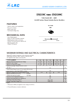 SM390C Datasheet PDF Leshan Radio Company,Ltd