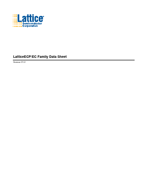 LFEC6E-4F900I Datasheet PDF Lattice Semiconductor