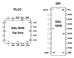 GAL16V8C-7QP Datasheet PDF Lattice Semiconductor