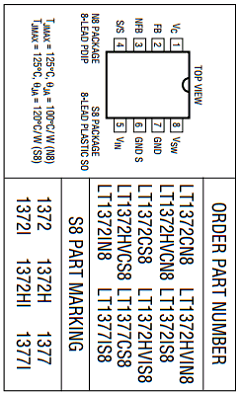 LT1377IS8 Datasheet PDF Linear Technology