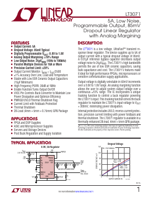 LT3071 Datasheet PDF Linear Technology