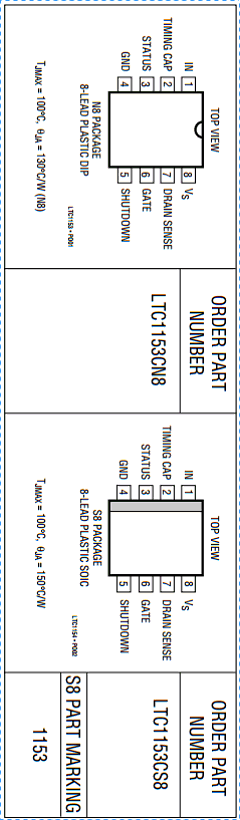 LTC1153 Datasheet PDF Linear Technology
