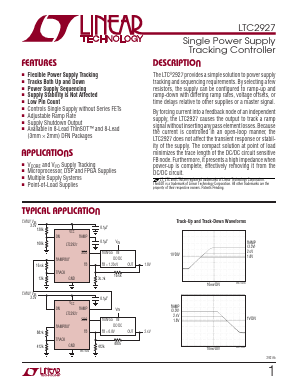LTC2927CDDB Datasheet PDF Linear Technology