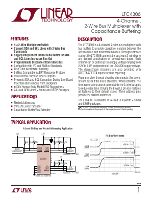 LTC4306IUFD Datasheet PDF Linear Technology