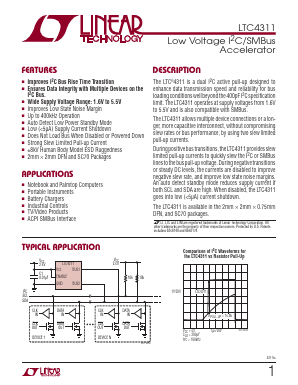 LTC4311CSC6-TRPBF Datasheet PDF Linear Technology
