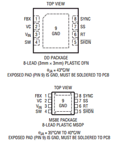LT8580IDD-TRPBF Datasheet PDF Linear Technology