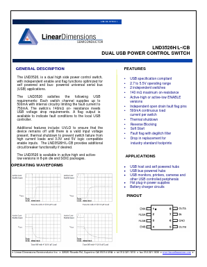 LND3526L Datasheet PDF Linear Dimensions Semiconductor