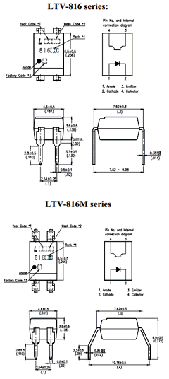 LTV-816-AT Datasheet PDF LiteOn Technology