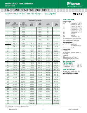 LA70QS200-4 Datasheet PDF Littelfuse, Inc