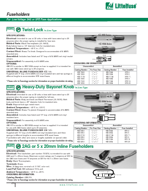 F3107-ND Datasheet PDF Littelfuse, Inc