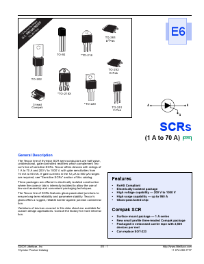 S8025N Datasheet PDF Littelfuse, Inc