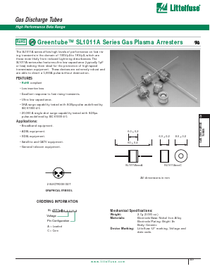 SL1011A090_ Datasheet PDF Littelfuse, Inc