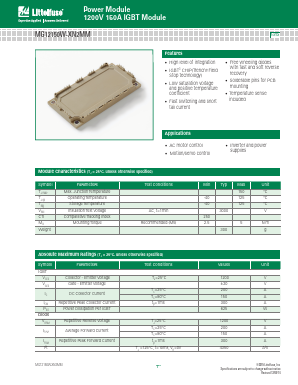 MG12150W-XN2MM Datasheet PDF Littelfuse, Inc