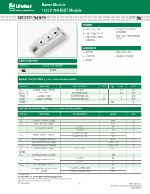 MG1275S-BA1MM Datasheet PDF Littelfuse, Inc