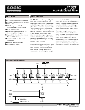 LF43891JC40 Datasheet PDF LOGIC Devices