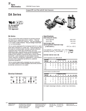 15DAFP Datasheet PDF Tyco Electronics