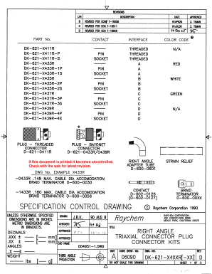DK-621-0411R-P Datasheet PDF Tyco Electronics
