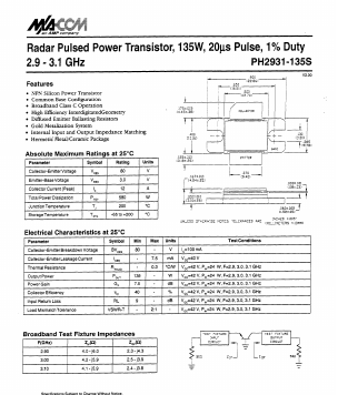 PH2931-I3 Datasheet PDF Tyco Electronics