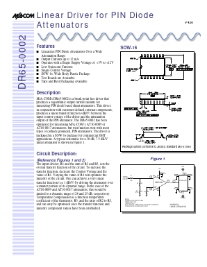 DR65-0002-TBG Datasheet PDF Tyco Electronics