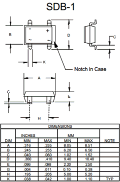 SDB156L Datasheet PDF Micro Commercial Components