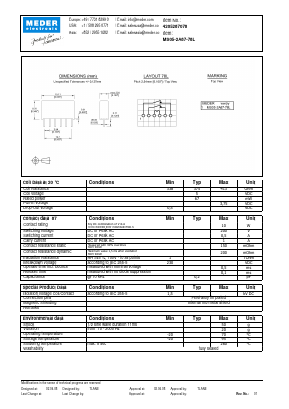 MS05-2A87-78L_ Datasheet PDF Meder Electronic