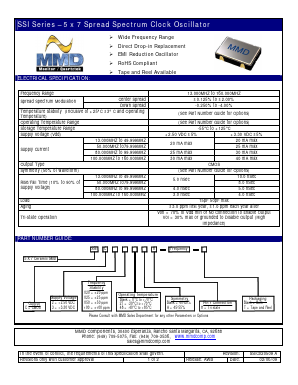 SSIC302548AH Datasheet PDF MMD Components