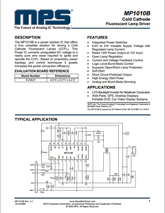 EV0037 Datasheet PDF Monolithic Power Systems