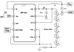 MP1521EK-Z Datasheet PDF Monolithic Power Systems