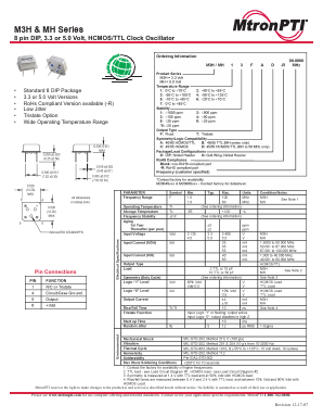 M3H23FAG-R Datasheet PDF MTRONPTI