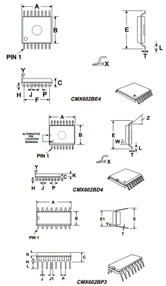 CMX602BE4 Datasheet PDF MX-COM Inc 