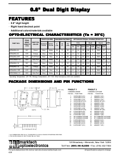 MTN4280-AHR Datasheet PDF Marktech Optoelectronics