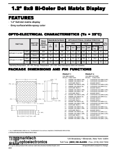 MTAN6313-AHRG Datasheet PDF Marktech Optoelectronics