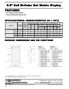 MTAN6346-AHRG Datasheet PDF Marktech Optoelectronics