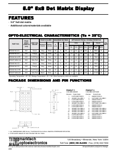 MTAN7146M-12A Datasheet PDF Marktech Optoelectronics