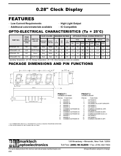 MTN4428R-15A Datasheet PDF Marktech Optoelectronics