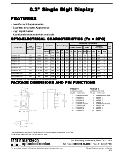 MTN7130SM1-13C Datasheet PDF Marktech Optoelectronics
