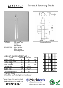 LSF811C1 Datasheet PDF Marktech Optoelectronics