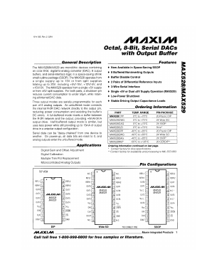 MAX528EWG Datasheet PDF Maxim Integrated