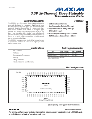 DS3690T+TRL Datasheet PDF Maxim Integrated