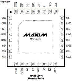 MAX1533A Datasheet PDF Maxim Integrated