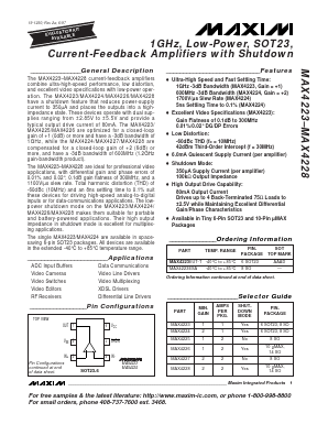 MAX4226ESD Datasheet PDF Maxim Integrated