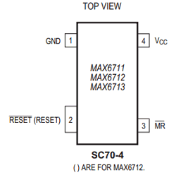 MAX6711SEXS-T Datasheet PDF Maxim Integrated