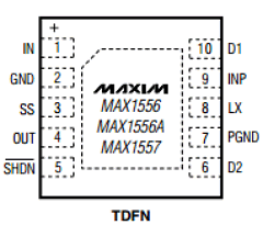 MAX1556 Datasheet PDF Maxim Integrated