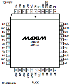 MAX458CPL Datasheet PDF Maxim Integrated