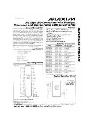 MAX140CQH Datasheet PDF Maxim Integrated