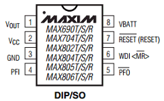 MAX805S Datasheet PDF Maxim Integrated