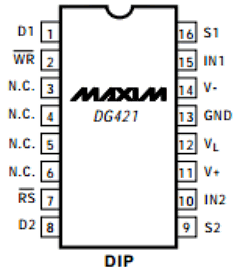 DG425D Datasheet PDF Maxim Integrated